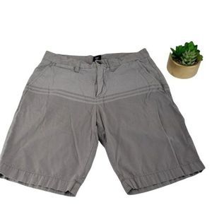 Gap Shorts Slim Oxford Color Block Gray Size 29‎